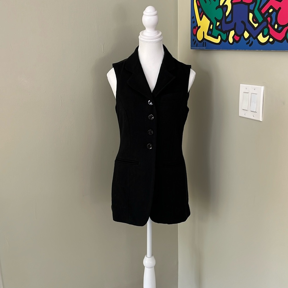 Vintage Express black vest XS